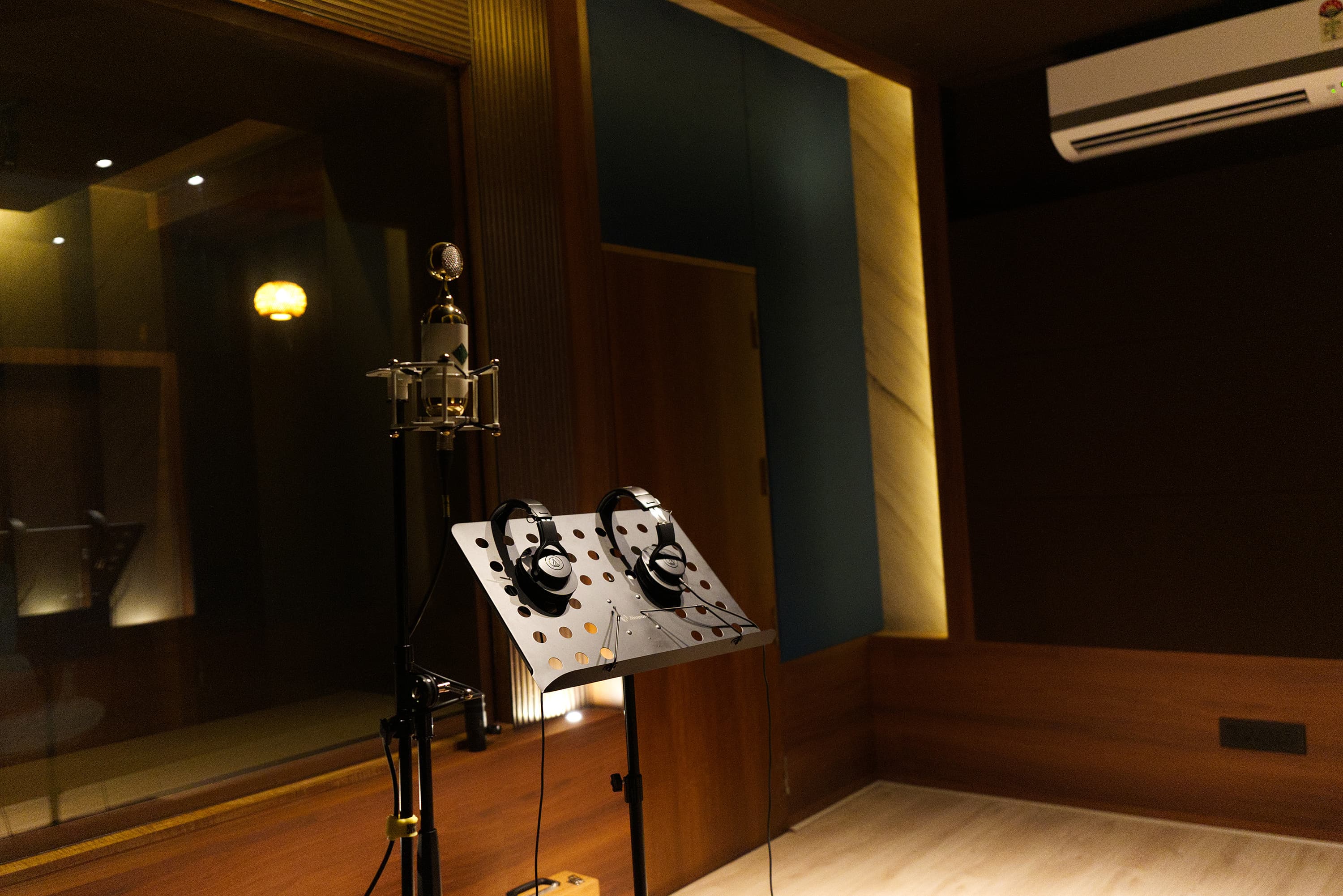Inside Abylon recording studio, Kerala